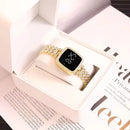 Luxury Crystal-Accent Smartwatch for Women
