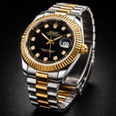 Rolex Oyster Perpetual Datejust Two-Tone Black  Dial