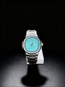 Patek Philippe Tiffany Blue Dial Stainless Steel Watch