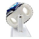 Silver & Blue Date Watch with Stainless Steel