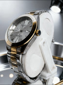 Tissot  Two-Tone Stainless Steel Silver Dial Quartz Watch for Mens